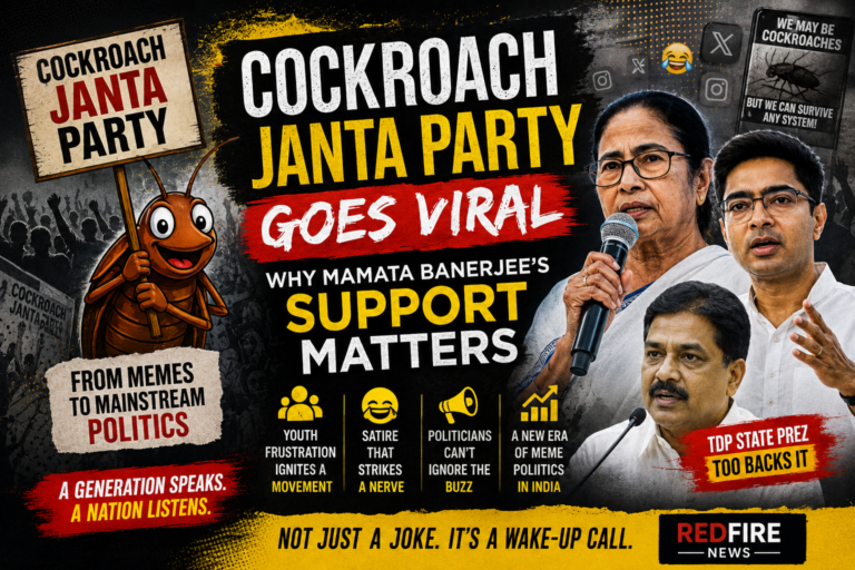 Cockroach Janta Party Goes Viral Why Mamata Banerjee Support Matters