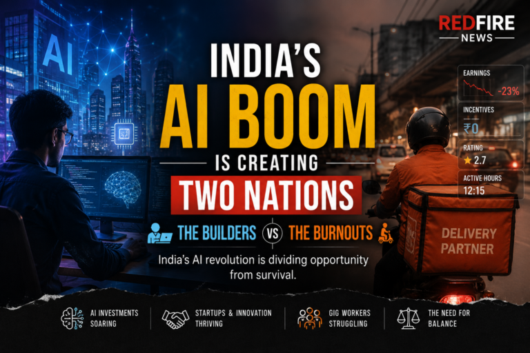 India’s AI Boom Is Creating Two Nations The Builders and the Burnouts