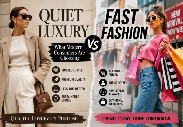 Quiet Luxury vs Fast Fashion What Modern Consumers Are Choosing