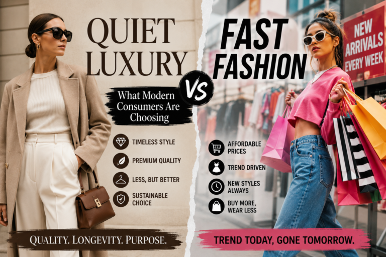 Quiet Luxury vs Fast Fashion What Modern Consumers Are Choosing