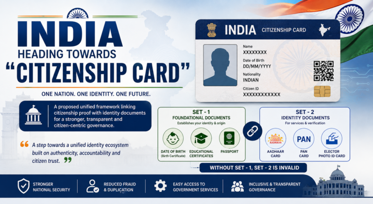 India citizenship card redfire news